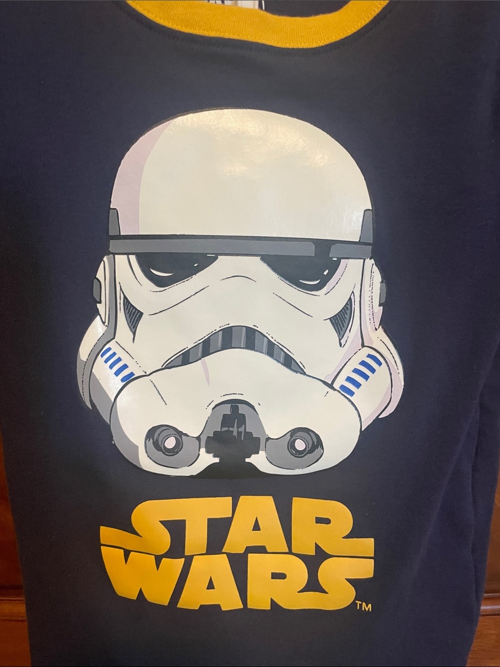 Carter's Star Wars Glow in the Dark Stormtrooper Kids Pajama Set Size 5 - Picture 2 of 6